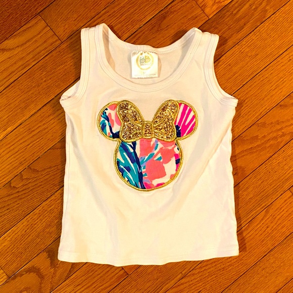 Etsy Shirts & Tops 3 Custom Made Lilly Pulitzer Inspired Minnie